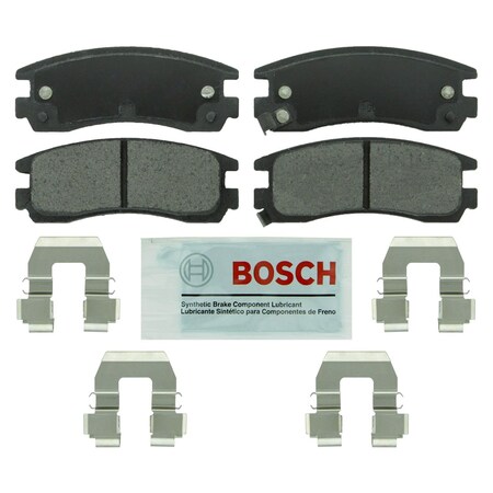 Bosch Blue Disc Brak Disc Brake Pads, Be814H BE814H